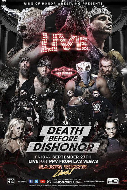 Movie poster for ROH: Death Before Dishonor XVII (2019)