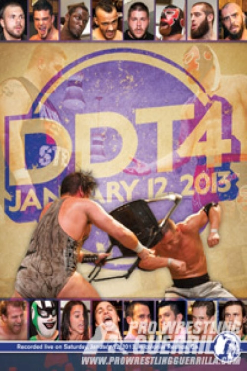 Movie poster for PWG: DDT4 (2013)