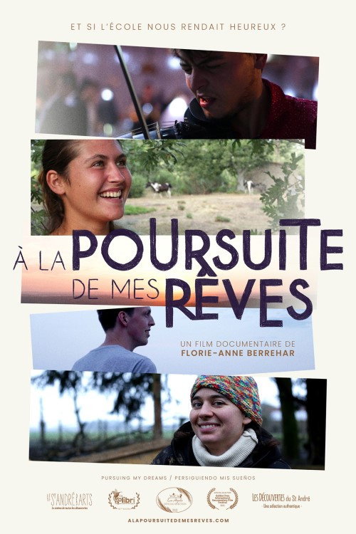 Movie poster for À la poursuite de mes rêves (2023)