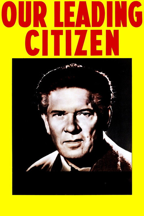 Movie poster for Our Leading Citizen (1939)