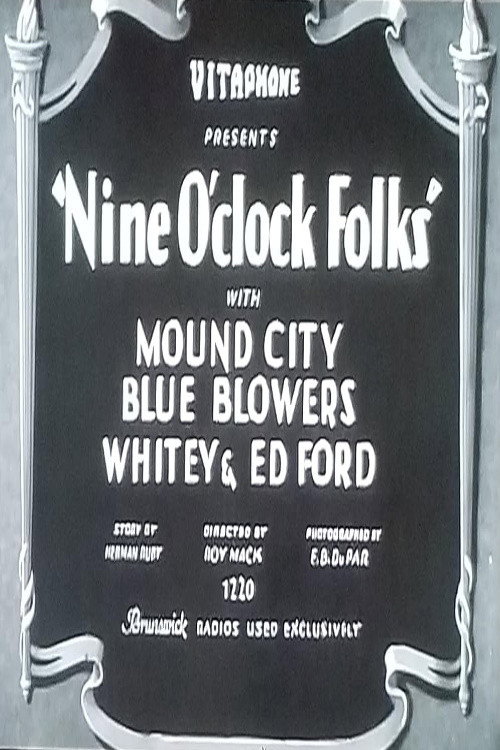 Movie poster for Nine O'clock Folks (1931)