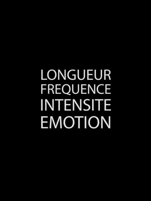 Movie poster for Longueur Fréquence Intensité Émotion (2017)