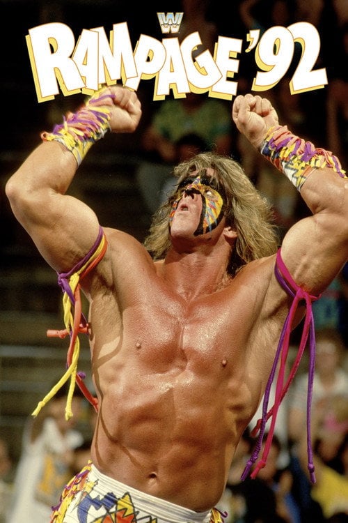 Movie poster for WWE Rampage '92 (1992)