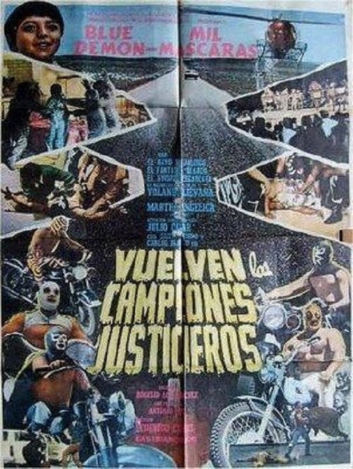 Movie poster for The Champions Five Supermen (1972)