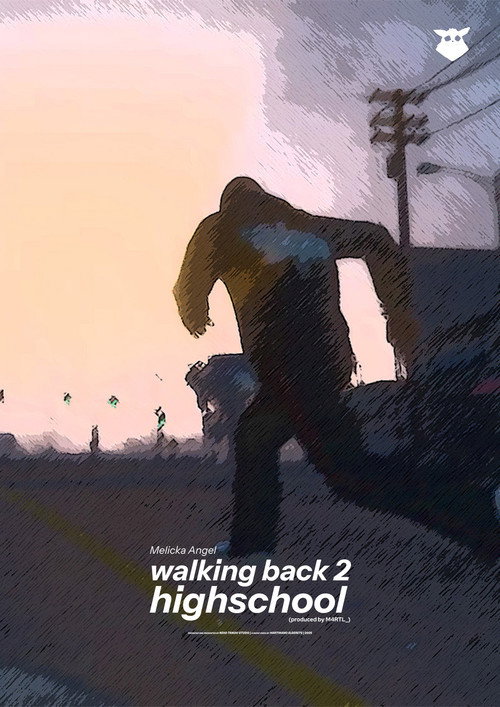 Movie poster for walking back 2 highschool (2025)