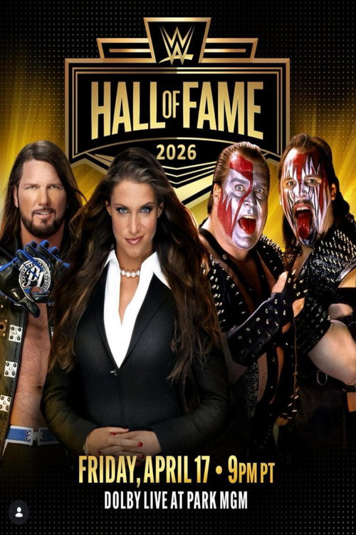 Movie poster for WWE Hall Of Fame 2026 (2026)