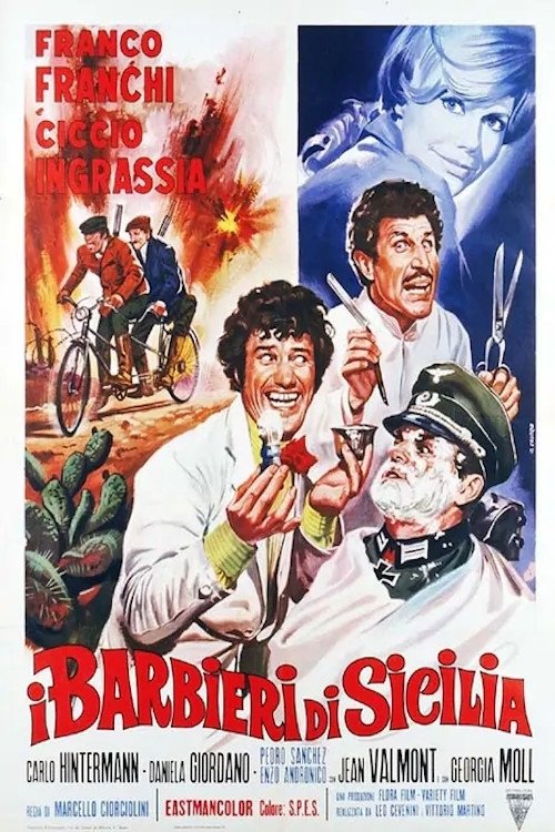 Movie poster for The Sicily Barbers (1967)