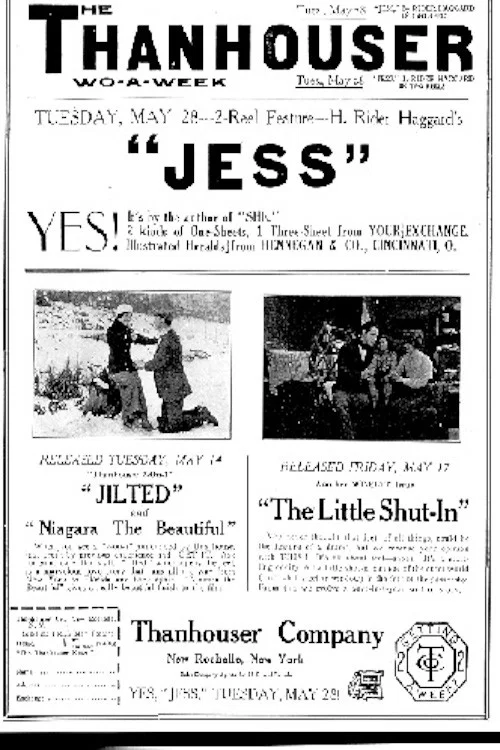 Movie poster for The Little Shut-in (1912)