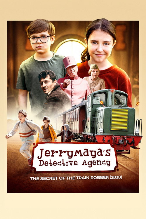 Movie poster for JerryMaya's Detective Agency – The Secret of the Train Robber (2020)