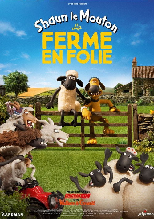 Movie poster for Shaun le mouton, la ferme en folie (2025)