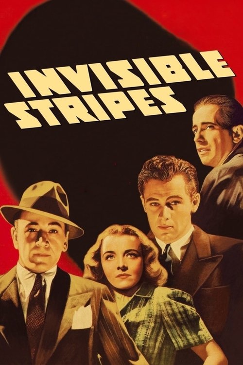 Movie poster for Invisible Stripes (1939)