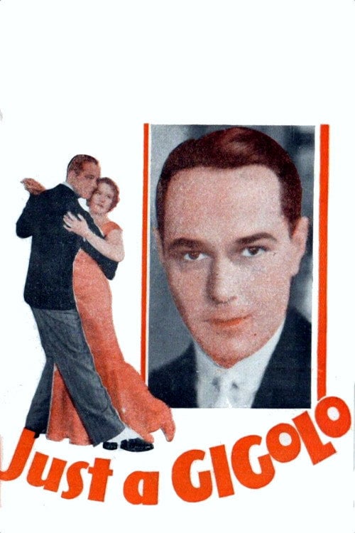 Movie poster for Just a Gigolo (1931)