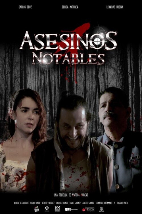 Movie poster for Asesinos Notables (2024)