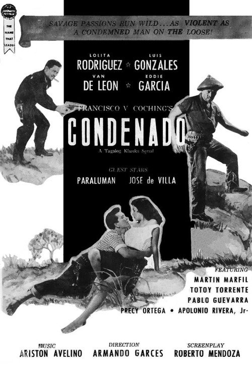 Movie poster for Condemned (1958)