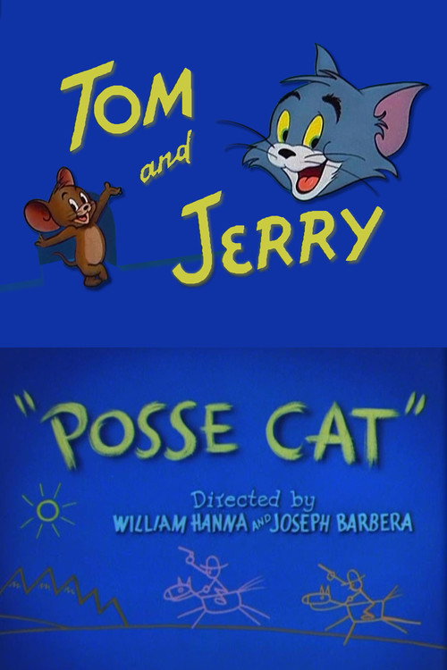 Movie poster for Posse Cat (1954)