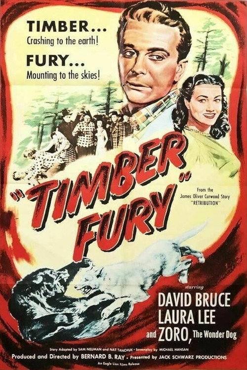 Movie poster for Timber Fury (1950)