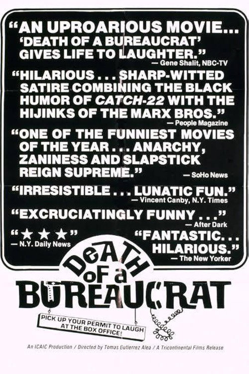 Movie poster for Death of a Bureaucrat (1966)