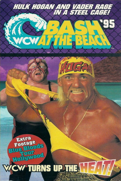 Movie poster for WCW Bash at the Beach 1995 (1995)