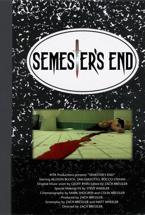 Movie poster for Semester's End (2008)