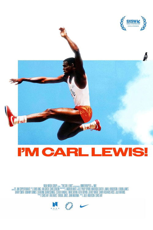 Movie poster for I'm Carl Lewis! (2025)