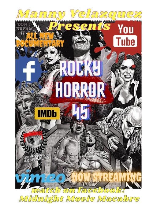 Movie poster for Rocky Horror 45: The Movie (2021)