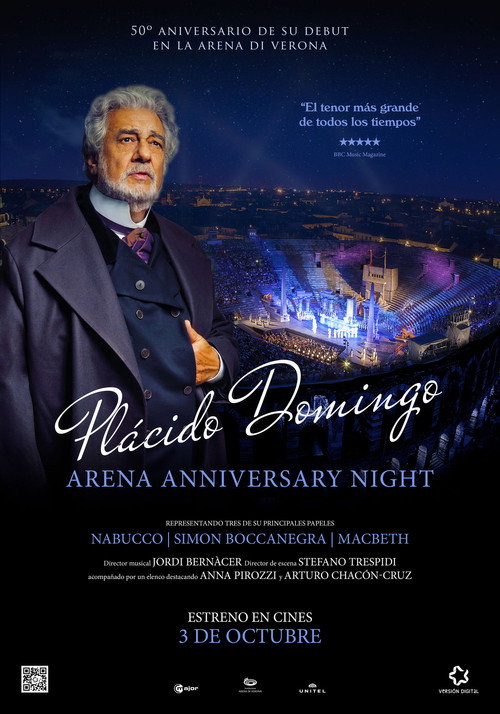 Movie poster for Plácido Domingo: 50th Anniversary Concert (2019)
