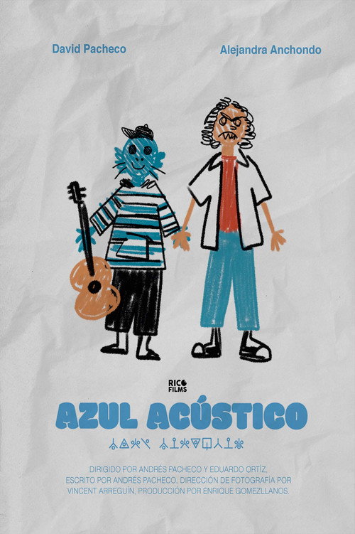 Movie poster for Azul Acústico (2021)