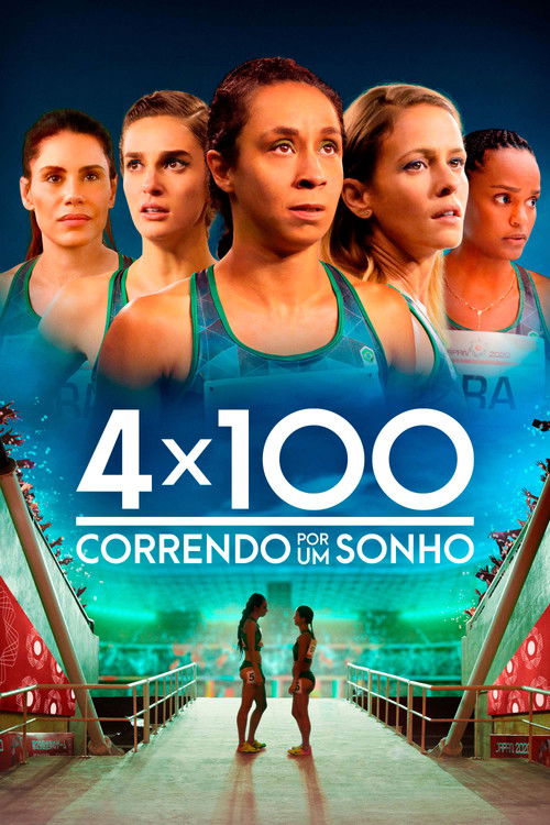 Movie poster for 4x100: Running for a Dream (2021)