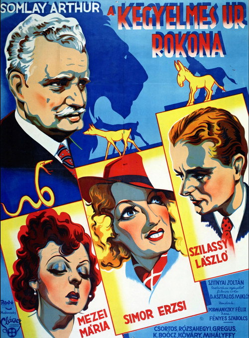 Movie poster for A kegyelmes úr rokona (1941)