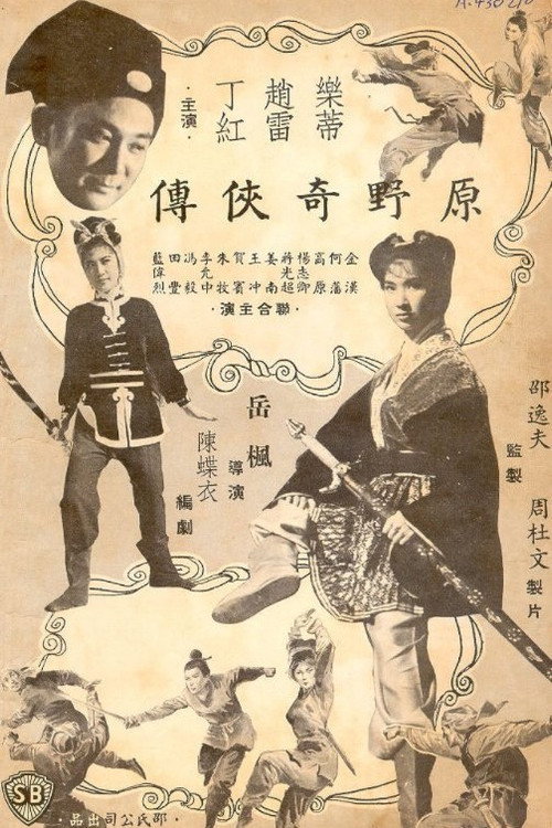 Movie poster for Revenge of a Swordswoman (1963)