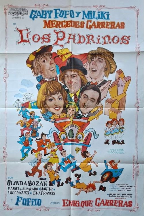 Movie poster for Los padrinos (1973)