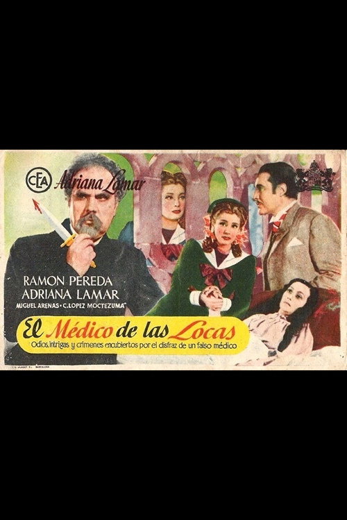 Movie poster for El médico de las locas (1944)