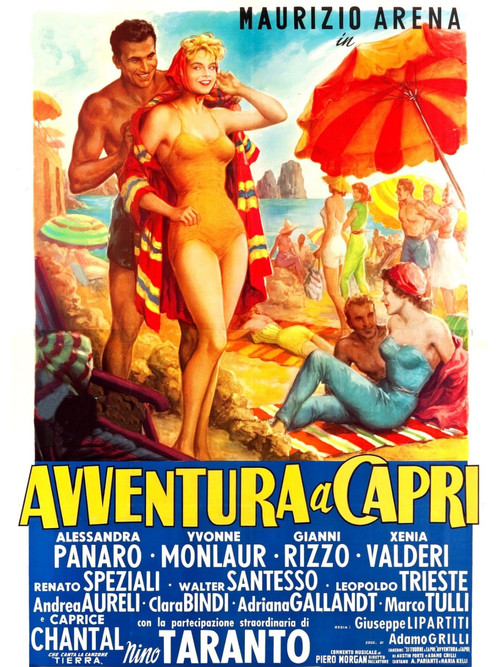 Movie poster for Adventure in Capri (1959)