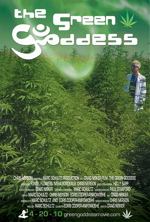 Movie poster for The Green Goddess (2021)