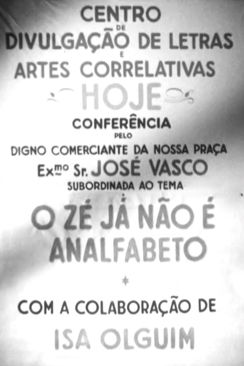 Movie poster for O Zé já não é Analfabeto (1952)