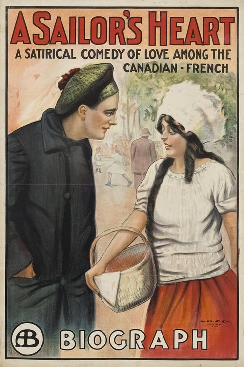 Movie poster for A Sailor’s Heart (1912)