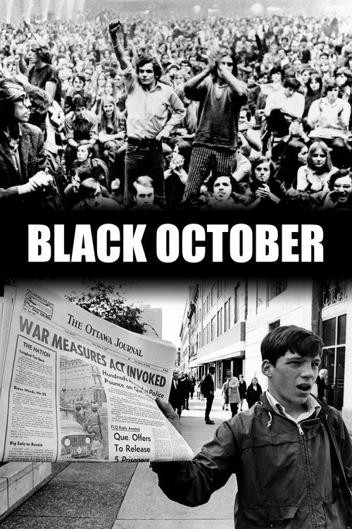 Movie poster for Black October (2000)