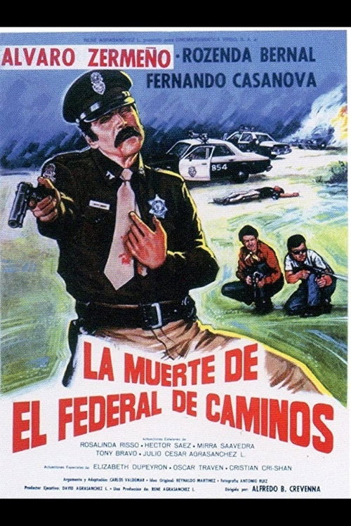 Movie poster for La Muerte del federal de caminos (1987)