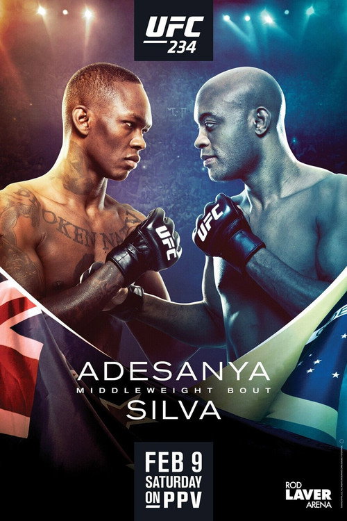 Movie poster for UFC 234: Adesanya vs. Silva (2019)