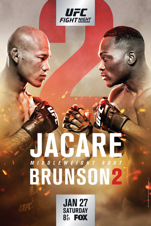 Movie poster for UFC on Fox 27: Jacaré vs. Brunson 2 (2018)