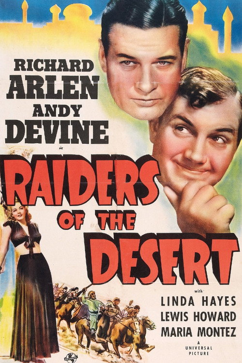 Movie poster for Raiders of the Desert (1941)