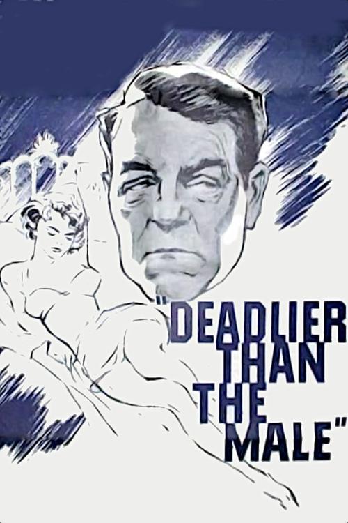 Movie poster for Deadlier Than the Male (1956)