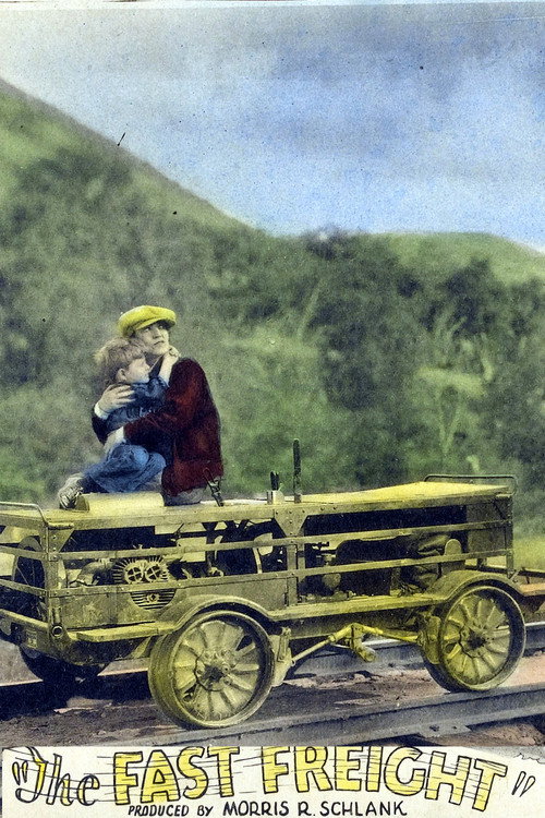 Movie poster for The Fast Freight (1925)