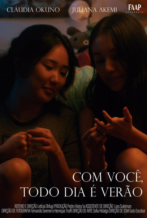 Movie poster for Com Você, Todo Dia É Verão