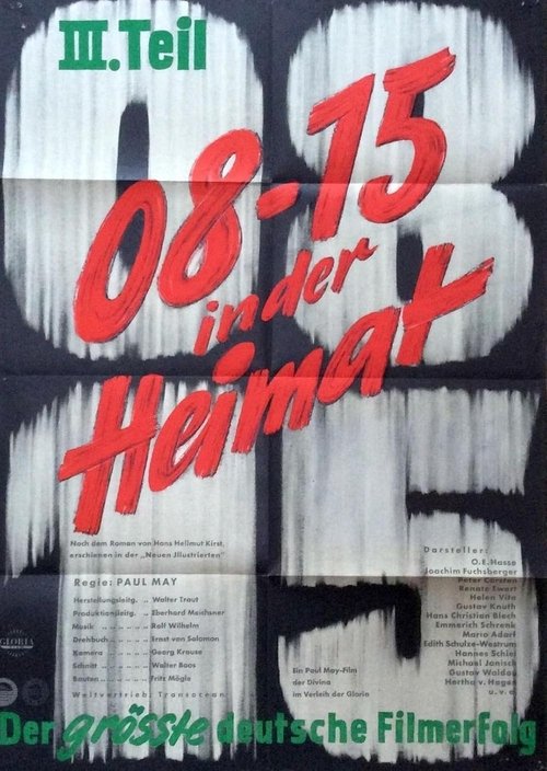 Movie poster for 08/15 at Home (1955)
