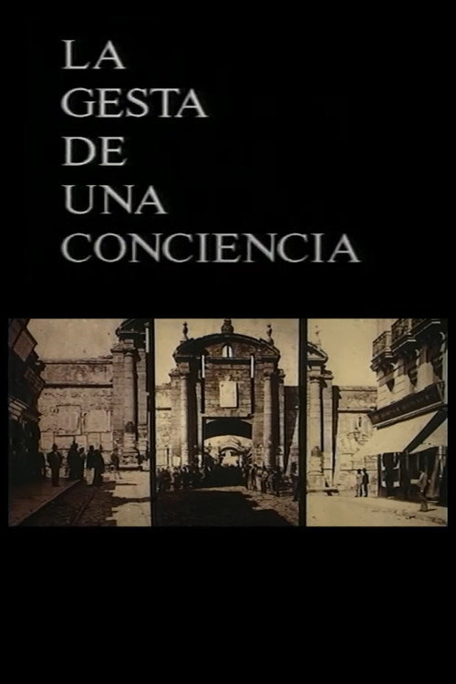 Movie poster for La gesta de una conciencia (1985)