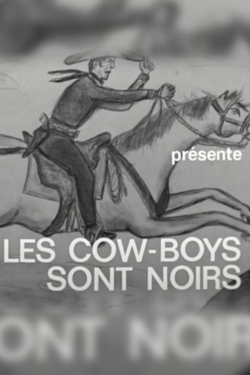 Movie poster for The Cowboys Are Black (1966)