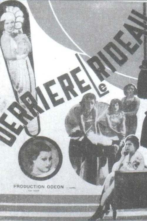 Movie poster for Behind the curtain (1937)