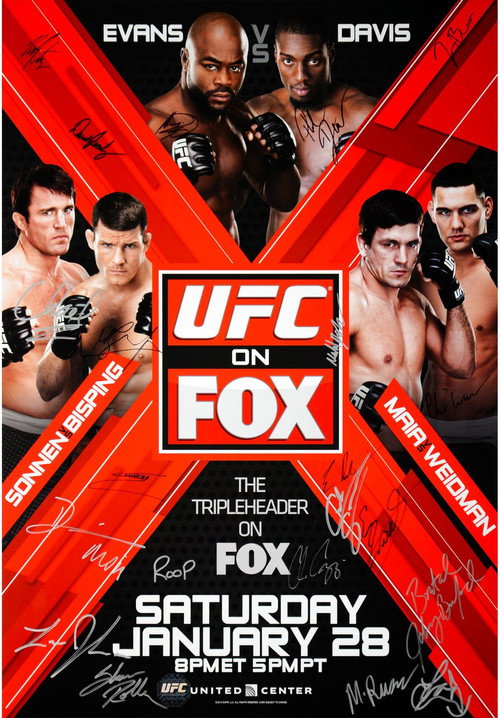Movie poster for UFC on Fox 2: Evans vs. Davis (2012)