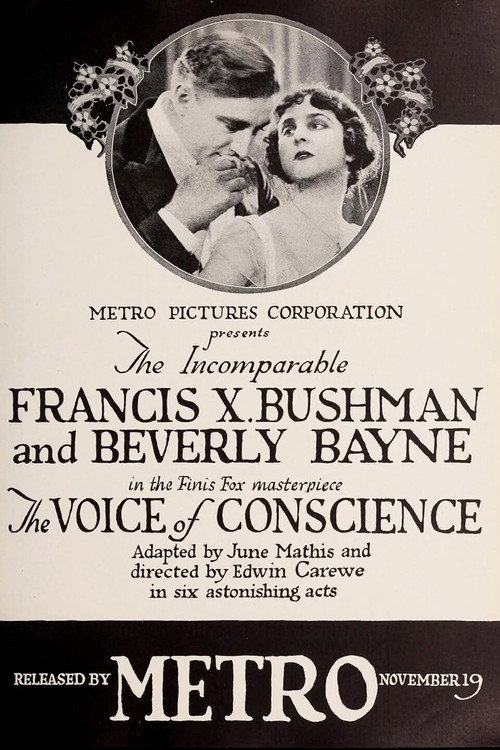 Movie poster for The Voice of Conscience (1917)